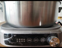 九阳（Joyoung）0涂层IH秒涮电火锅火锅专用锅电锅家用4-8人分体式可拆洗多功能电蒸锅不锈钢电煮锅6L火锅锅GN12 实拍图