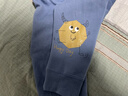 顶瓜瓜儿童保暖裤男童秋裤加绒加厚内穿加绒线裤彩棉拉绒 6A01深蓝110 实拍图