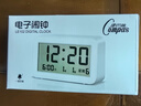 康巴丝（Compas）电子闹钟多功能时钟桌面儿童学生专用起床神器新款升学开学季必备 6013 活力蓝 实拍图