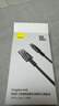 倍思【超级快充】Type-C数据线6A/5A充电器线100W/66W适用华为Mate60/40/30vivo荣耀oppo小米手机 2米【6A闪充线】钨金耐用编制线 实拍图