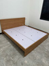 全友家居 北欧原木风板式床次卧室家用1.8米×2米现代简约双人床家具 实拍图