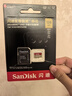 闪迪（SanDisk）128GB TF(MicroSD)内存卡 4K极速金卡A2 V30 U3行车记录仪 运动相机无人机 监控存储卡 读190MB/s 实拍图