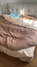 京东京造悦柔四件套 120g加厚耐用磨毛A类床单被套床上四件套 1.8米奶茶咖 实拍图