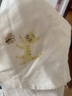 全棉时代婴儿隔汗巾纱布吸汗儿童宝宝幼儿园纯棉垫背巾小熊小鹿小猫3条/袋 实拍图