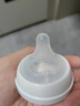 贝亲（Pigeon）自然实感第3代启衔奶嘴 宽口径奶嘴 SS号-1只装 0个月以上 BA129 实拍图
