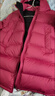保姆鹅  【风墙】儿童羽绒服宝宝中长款护脸加厚外套保暖童装[NG2664] 石榴粉 130 实拍图