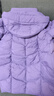 坦博尔羽绒服女中长款带帽宽松舒适保暖妈妈款外套510560D 香融紫 160  实拍图