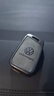 绅创大众钥匙套25款速腾迈腾朗逸帕萨特宝来汽车包扣壳途观L探岳途岳 大众【C款折叠3键】-枪色灰绳 实拍图