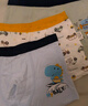 俞兆林儿童内裤男童不夹屁屁中大童平角短裤男孩宝宝小童四角裤纯棉底裤 实拍图