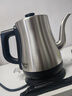 金灶（KAMJOVE） 茶艺专用泡茶烧水壶优雅长嘴电热水壶随手泡开水壶自动断电热水壶煮水壶家用1L 1L T-93（不锈钢色） 实拍图