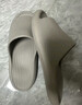 优调拖鞋男足弓支撑居家防臭夏季浴室洗澡防滑情侣拖鞋女 陨石灰42-43 实拍图