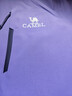 骆驼（CAMEL）三防冲锋衣户外登山服防风防水防污三合一运动外套 AD12263514X抓绒内胆凝夜紫男女 S 实拍图