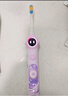 usmile笑容加儿童电动牙刷 数字牙刷 Q20流光紫 适用3-15岁 学生礼物 生日礼物 儿童礼物 实拍图