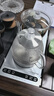 FUNORK全自动上水电热水壶电茶壶泡茶专用烧水器茶台烧水壶一体机茶桌茶几嵌入式茶具 清洁款不锈钢色（37x20cm） 实拍图