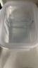 乐扣乐扣（LOCK&LOCK）玻璃饭盒微波炉水果保鲜盒便当盒2分隔LLG429C_630ml 实拍图