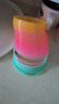 机智芽魔力彩虹圈怀旧玩具七彩弹簧圈伸缩圈魔术弹力圈儿童趣味早教礼物 马卡龙色一个装 实拍图
