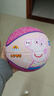 亚之杰玩具球小猪佩奇儿童篮球3号幼儿园皮球2-6岁拍拍球亲子生日节日礼物 实拍图