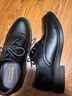 回力官方皮鞋男秋冬季黑色软底正装商务休闲鞋子 2607 黑色 41 实拍图