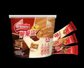 雀巢（Nestle）脆脆鲨巧克力花生牛奶威化饼干混合口味分享装330g早餐元旦礼物 实拍图