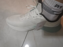 安踏氢跑GZ|男鞋运动鞋跑步鞋男士秋冬季皮面防泼水新款超轻防滑跑鞋 【网面】白/雾灰蓝5501-6 42 (男8.5) 实拍图