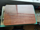双枪乌金檀木整木菜板 百年龄砧板家用切菜案板抗菌实木菜板45*30*2.5 实拍图