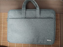 绿联电脑包手提笔记本包收纳包出差旅行适用苹果华为联想小新 双层升级/绒毛护机/14-14.9英寸 实拍图