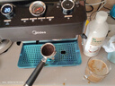 美的（Midea）【圣诞礼物】半自动咖啡机冷萃全自动研磨一体机家用磨豆机意式浓缩双锅炉可视压力GE5810 实拍图