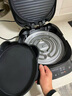 美的（Midea）电饼铛家用 下可拆洗双面加热加深大火力40mm加深34cm烙饼煎饼锅三明治早餐机煎烤机电饼档JKE3483 实拍图