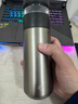 京东京造保温杯【茶水分离】男女大容量316L不锈钢泡茶水杯子金属灰500ml 实拍图