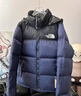 北面（The North Face）美版1996Nuptse男女款羽绒服潮牌经典户外700蓬-鸭/鹅绒随机发 NF0A3XEO女款92A-海军蓝/黑色 M 实拍图