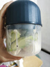 绞肉机小型打蒜器家用绞蒜切蒜器多功能辅食料理机电动蒜泥神器蒜蓉机自动切菜机压蒜器 宝蓝色- 0.26L （升级大电机） 晒单实拍图