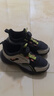 361°童鞋 儿童跑鞋25冬季男中大童旋钮扣革面回弹运动鞋 黑 35 实拍图