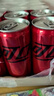 可口可乐（Coca-Cola）零度 Zero 无糖汽水 碳酸饮料 330ml*24摩登罐  实拍图