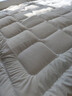 富安娜 舒暖 纤维被子冬季被芯 双人冬厚被 约6.3斤 203*229cm 白色 实拍图
