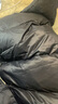 网易严选25新品90鸭绒超蓬羽绒服休闲面包服石墨烯保暖轻量抗菌防泼水 25秋冬连帽-静谧黑 S 实拍图