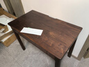 源氏木语实木书桌黑胡桃木办公桌电脑桌轻奢学习桌单抽1.0m京东专供京仓款 实拍图