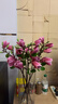 花艺赫家饰（HUA YI HE JIA SHI）高档PU手感新中式含苞玉兰花仿真花客厅餐桌装饰假花摆件摆设插花 手感含苞玉兰花 紫色【2支】 实拍图