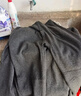 浪莎保暖内衣男加厚加绒中老年圆领男士秋冬秋衣秋裤保暖套装 深灰L 实拍图