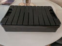 悦卡后备箱收纳箱车载储物箱车用折叠整理箱户外露营置物箱汽车用品 【升级款加厚】大号70L三盖黑灰 实拍图