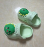 牧童儿童拖鞋夏男宝宝洞洞鞋软底女童卡通洗澡婴幼儿家居鞋奶龙绿150 实拍图