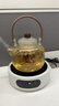 忆壶茶（YIHUTEA）煮茶壶电陶炉煮茶器烧水壶泡茶炉养生壶套装泡茶壶加厚功夫茶具 1500w白色电陶炉+煮茶壶1.3L 实拍图