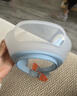 babycare宝宝洗头神器儿童洗头帽洗澡护耳防进水可调节星航洗头帽 柔雾蓝 实拍图