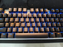 达尔优（dareu）EK815机械合金版机械键盘 有线键盘 游戏键盘 108键 单光 多键无冲 吃鸡键盘黑银红轴 实拍图