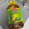 鲁花食用油 非转基因压榨特香 玉米胚芽油 5L*1桶 实拍图