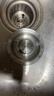 陆康 水槽漏斗下水器盖子过滤提篮洗菜盆塞子洗碗池提笼水池堵水盖 8.8cm盖子 实拍图