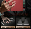 皮皮壳【腕带防摔款】适用新款华为Matex6折叠屏保护壳X6典藏版镜头全包防摔腕带支架真皮寰宇红手机壳 实拍图