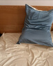 MIDO HOUSE铭都全棉四件套100%纯棉床上用品床笠被套100支A类高端轻奢高级感1.8m床笠款 远山蓝 实拍图