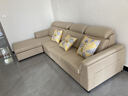 创繁现代可拆洗布艺沙发简约客厅小户型免洗科技布沙发组合家具 四人位2.75M+左右互换贵妃 高密度海绵座包/科技布 实拍图