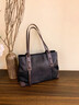 viney牛皮包包女包大容量托特包轻奢单肩大包生日元旦礼物送女生女友 实拍图