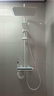浪鲸恒温淋浴花洒套装钢琴花洒全套增压自洁沐浴器精铜浴室淋雨器 【白色冷热】数显控温 增压雨淋 实拍图